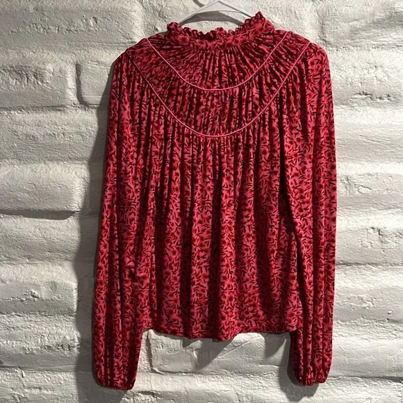 EUC BODEN Button Down Floral Blouse - Picture 8 of 9